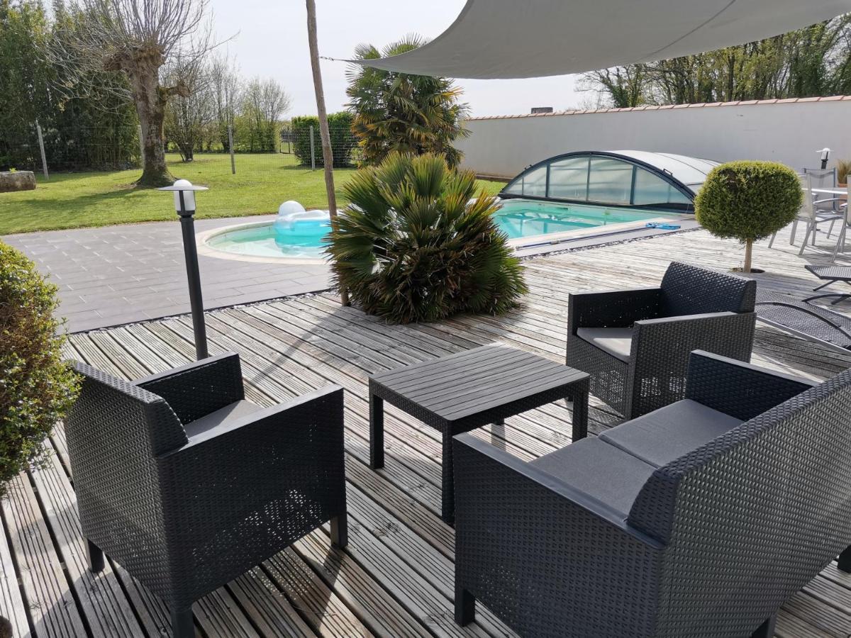 Saint-Romain-de-Benet Maison De Campagne Proche Des Plages מראה חיצוני תמונה